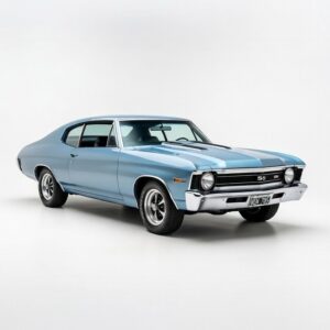 Chevy SS azul 80